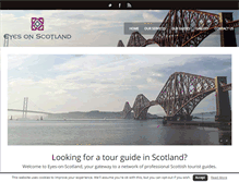 Tablet Screenshot of eyes-on-scotland.com